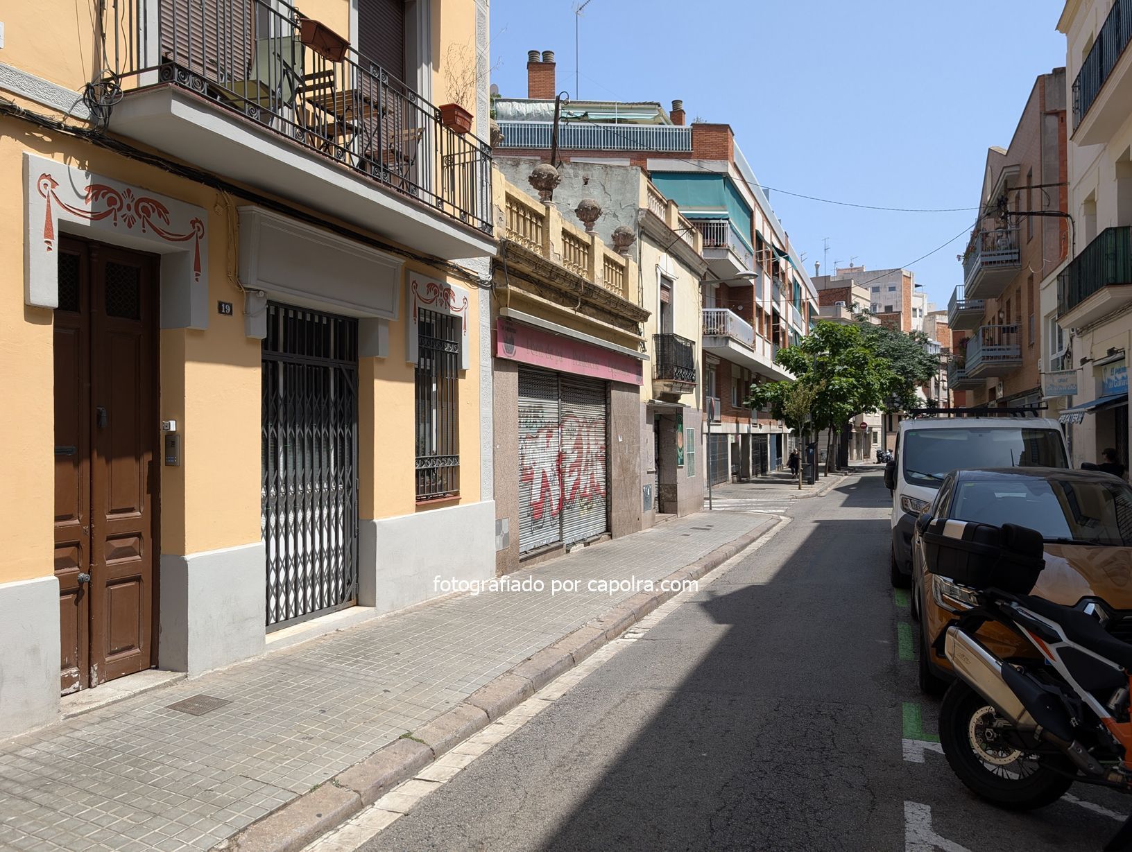 Vista exterior de Residencial en venda en  Barcelona Capital