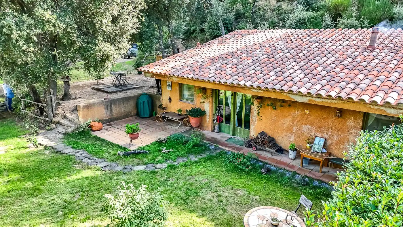 Jardín de Finca rústica en venta en Arbúcies con Calefacción, Terraza y Trastero