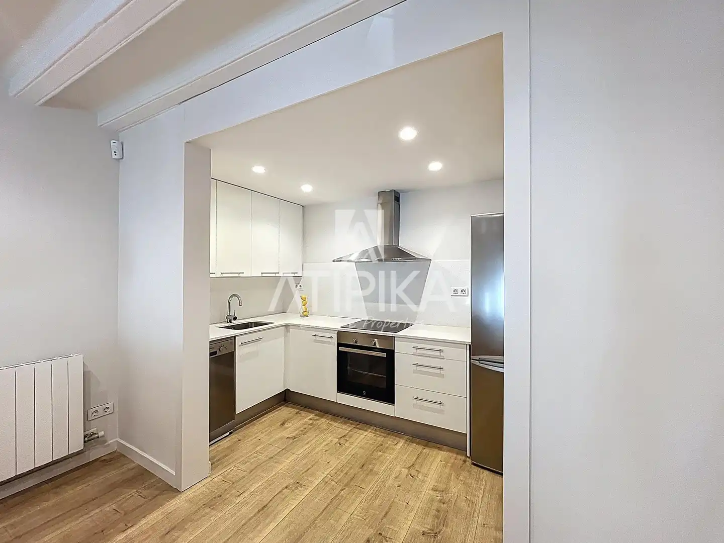 Cocina de Piso en venta en Barcelona con Aire acondicionado, Calefacción y Parquet