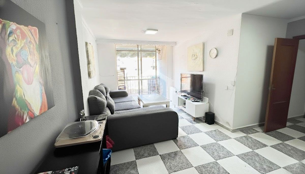 Living room of Flat for sale in Málaga Capital  with Terrace