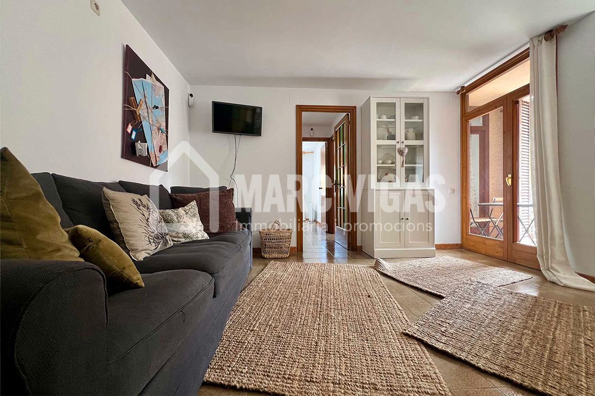 Living room of Flat for sale in Viladrau  with Furnished