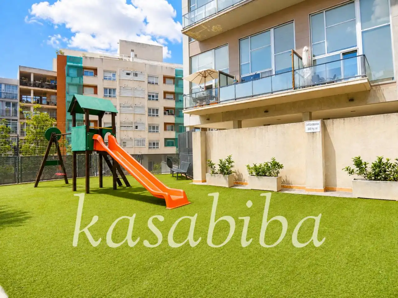 Terrasse von Wohnung zum Verkauf in Paterna mit Klimaanlage, Heizung und Terrasse