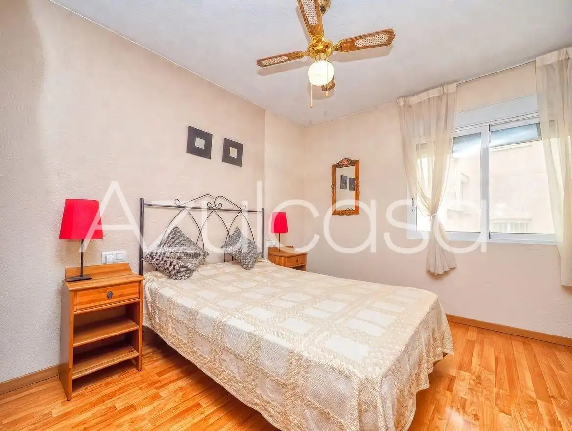Bedroom of Flat for sale in El Campello  with Air Conditioner, Terrace and Furnished