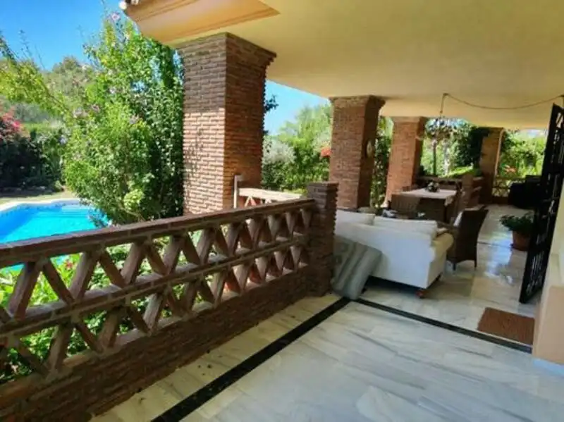 Garden of Houses for rent in Marbella  with Air Conditioner, Heating and Private garden