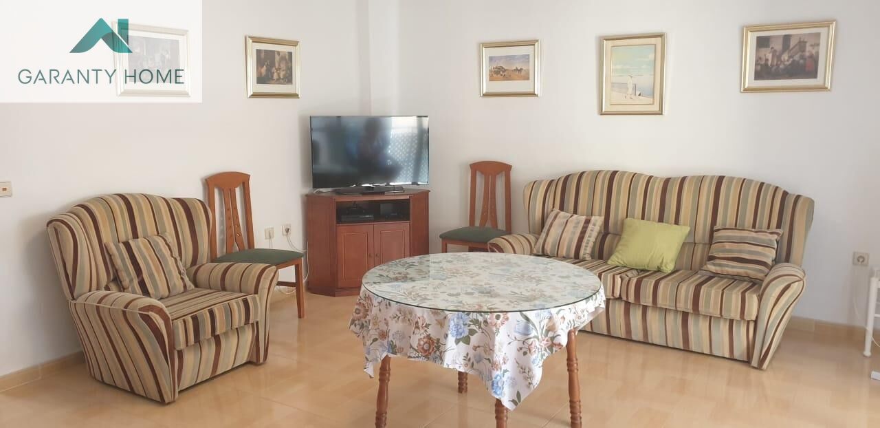 Living room of Flat to rent in Málaga Capital  with Air Conditioner, Terrace and Balcony