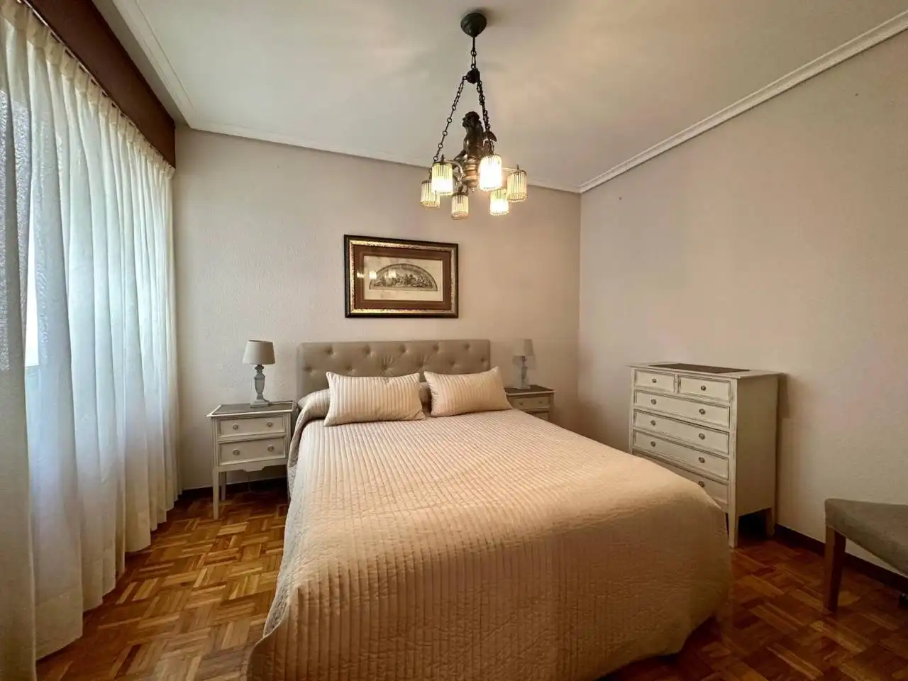 Schlafzimmer von Wohnung zur Miete in  Logroño mit Heizung, Terrasse und Abstellraum