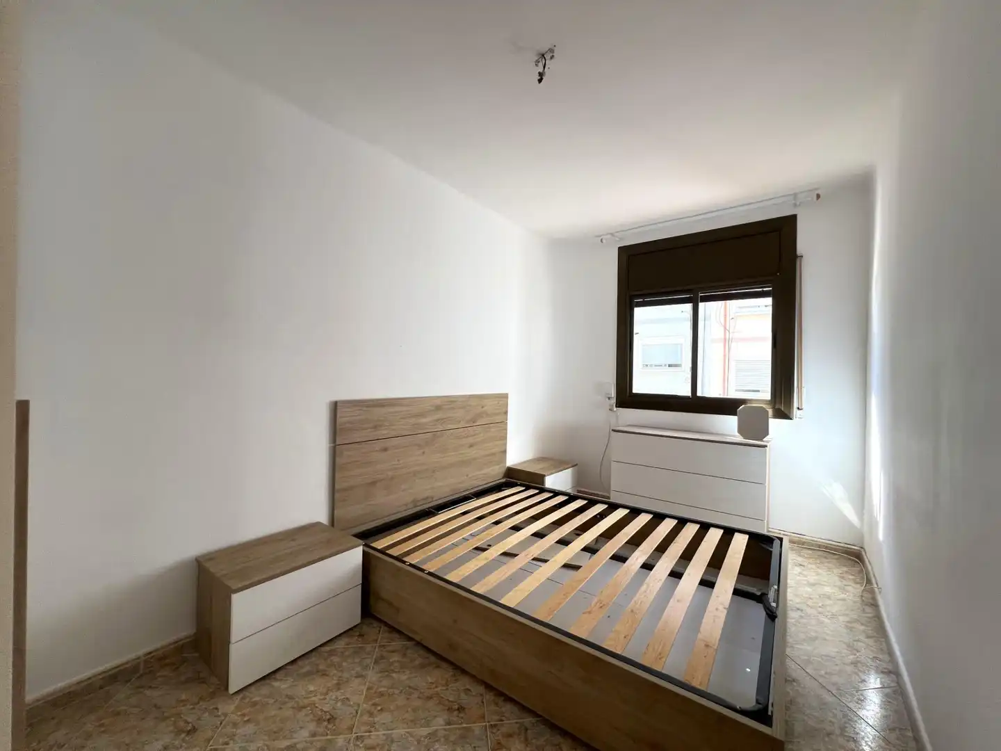 Bedroom of Flat for sale in L'Hospitalet de Llobregat  with Air Conditioner, Heating and Furnished