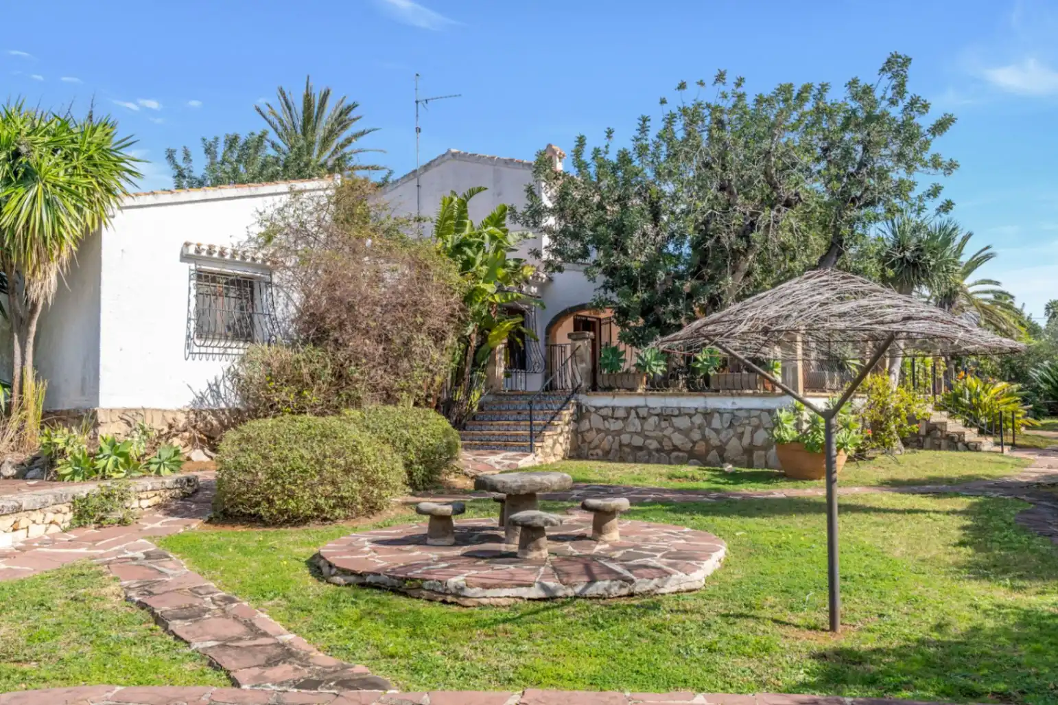 Garden of Houses for sale in Jávea / Xàbia  with Air Conditioner, Heating and Private garden