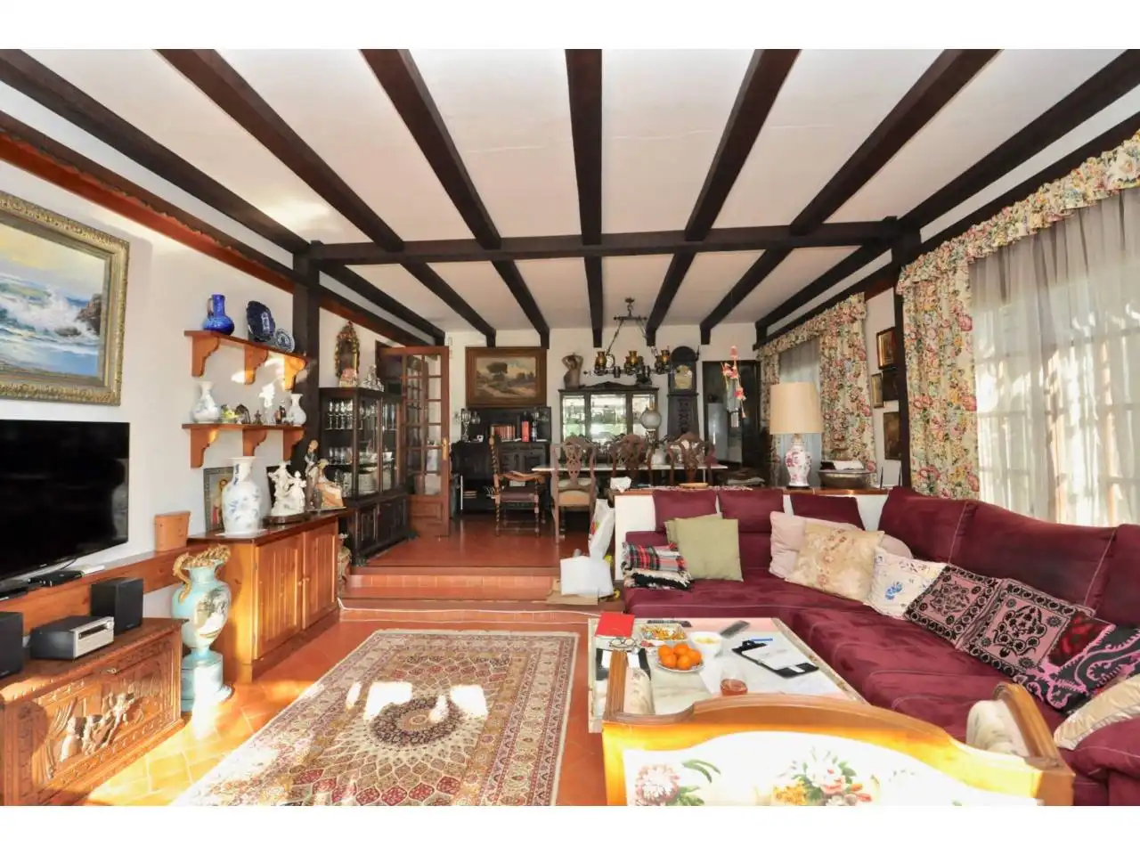Sala de estar de Casa o chalet en venta en Lloret de Mar con Calefacción, Jardín privado y Terraza