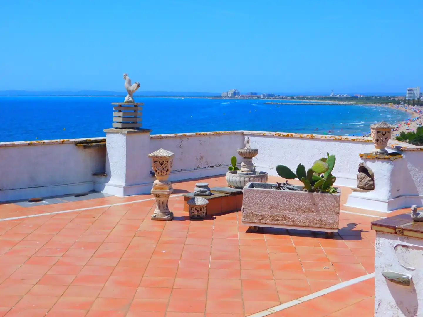 Terrace of Attic for sale in Roses  with Air Conditioner, Heating and Terrace