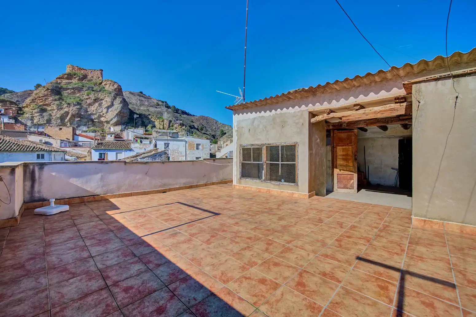 Vista exterior de Casa o chalet en venta en Falces con Calefacción, Parquet y Terraza