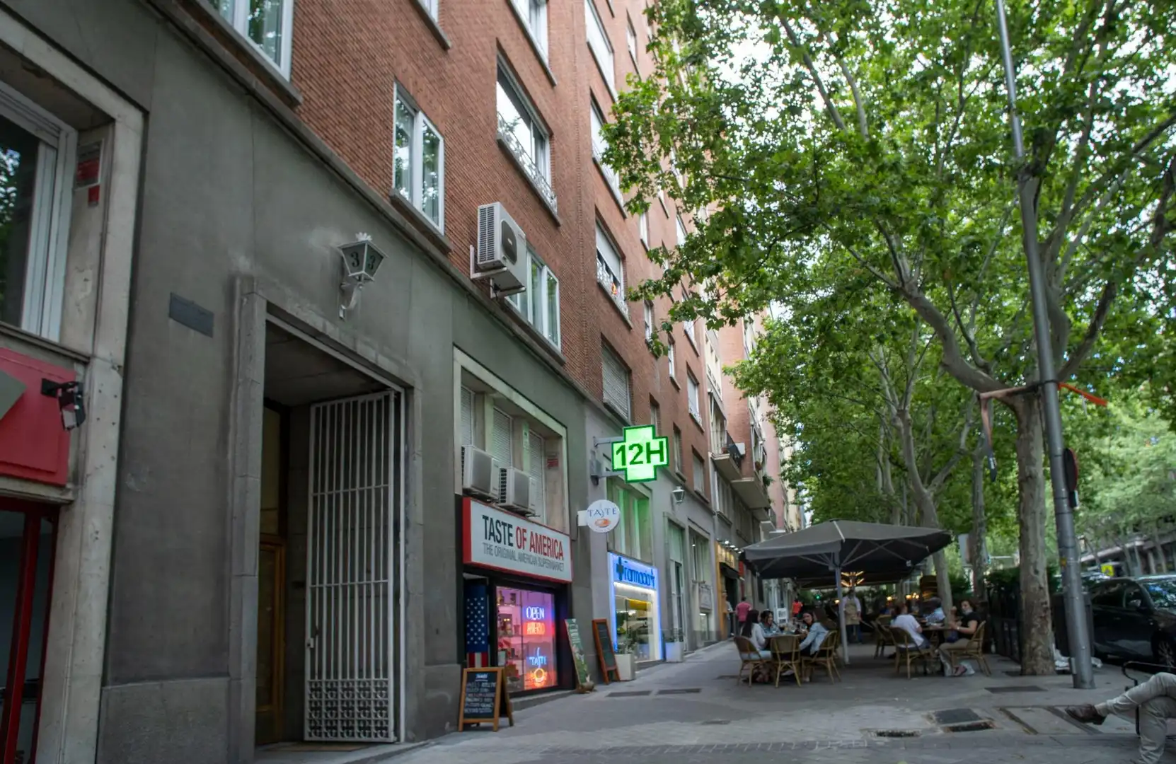Vista exterior de Piso de alquiler en Madrid con Aire acondicionado y Calefacción