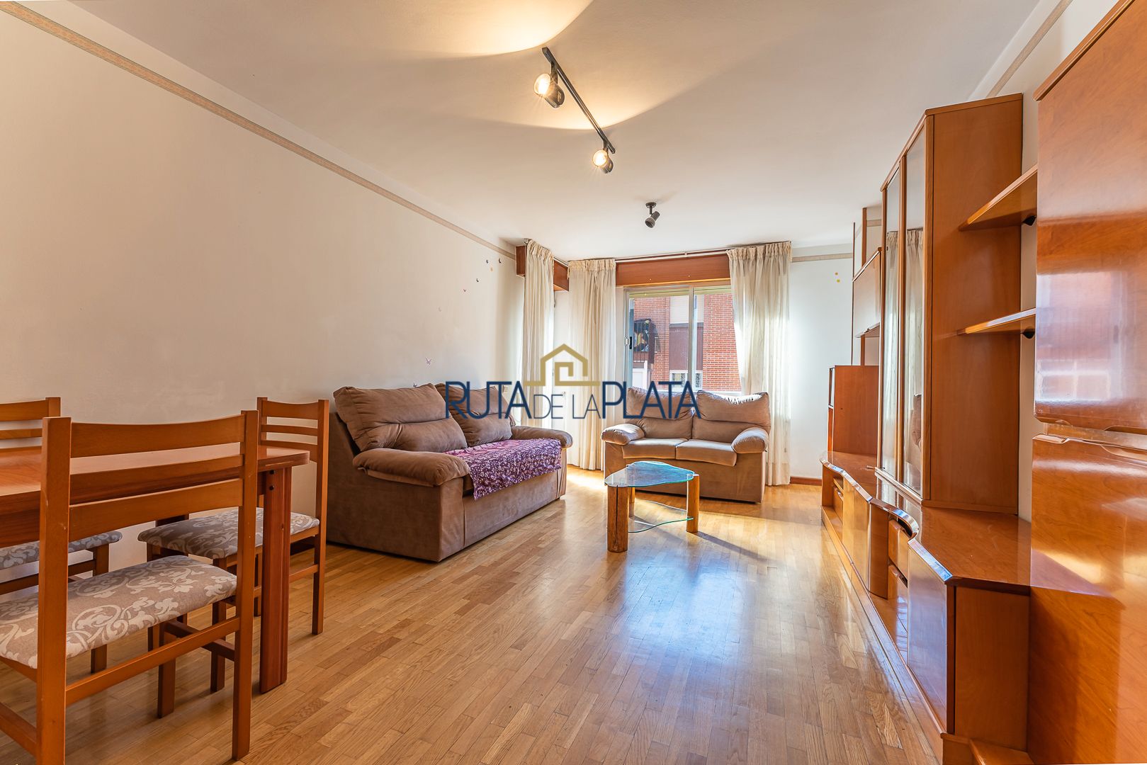 Exterior view of Flat to rent in Zamora Capital   with Heating, Parquet flooring and Terrace