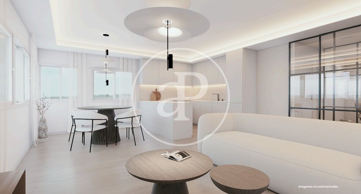 Sala d'estar de Pis en venda en Alicante / Alacant amb Aire condicionat, Calefacció i Terrassa