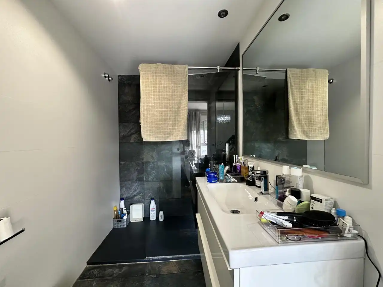 Bathroom of Flat for sale in Alicante / Alacant  with Air Conditioner, Parquet flooring and Storage room