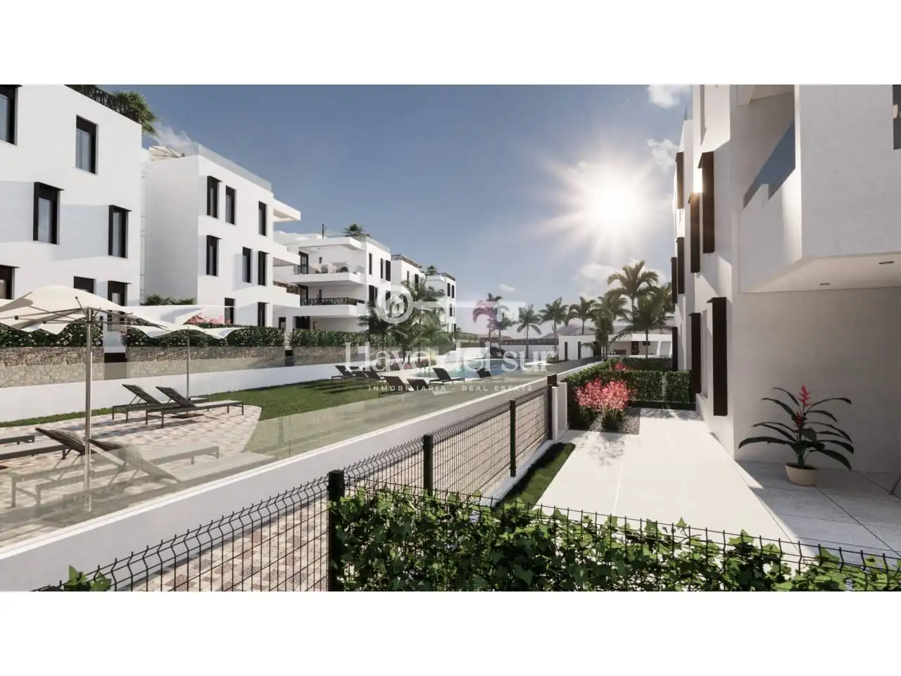 Außenansicht von Wohnung zum Verkauf in Pulpí mit Terrasse, Alarm und Gemeinschaftspool