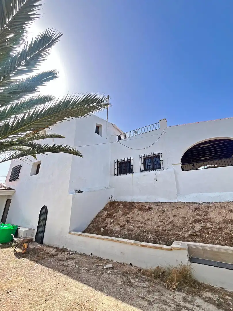 Vista exterior de Finca rústica en venta en Novelda con Aire acondicionado, Calefacción y Jardín privado