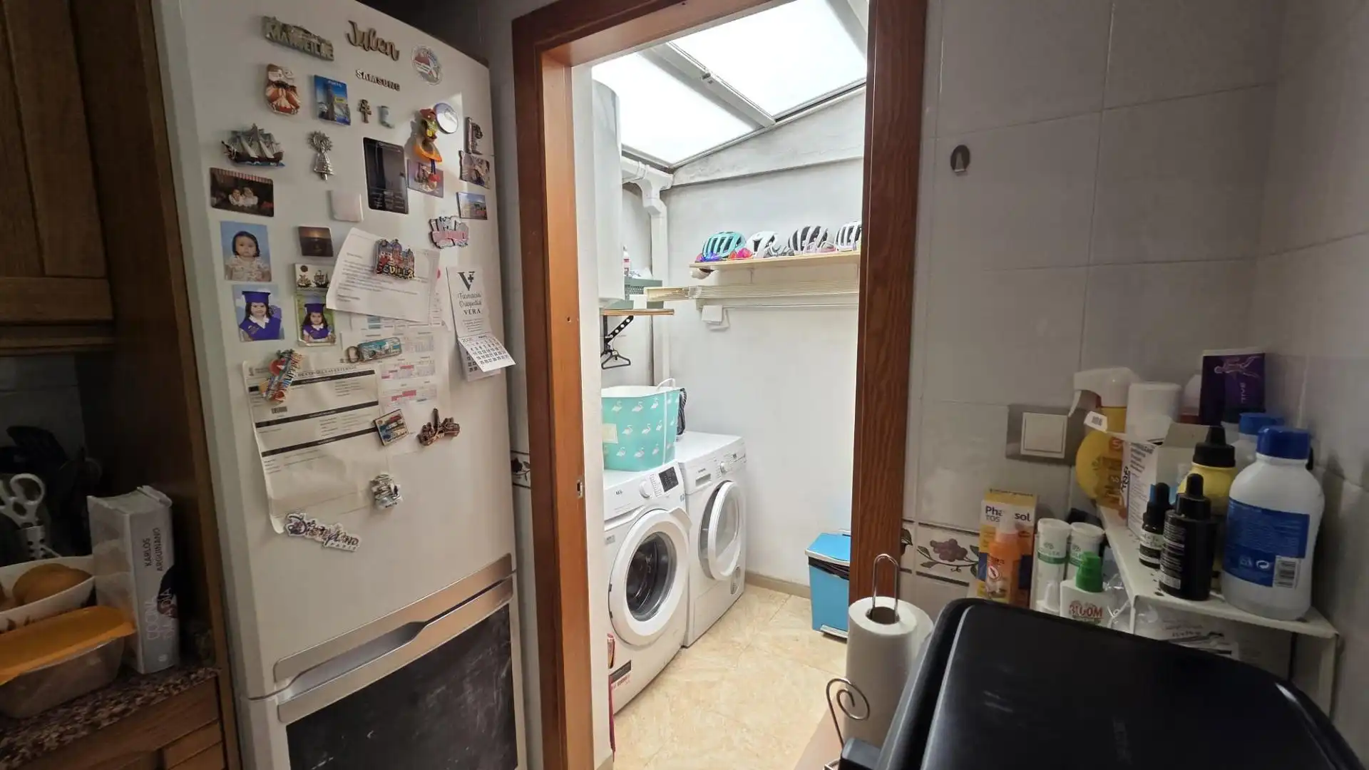 Cuina de Casa adosada en venda en Torrevieja amb Aire condicionat, Jardí privat i Terrassa
