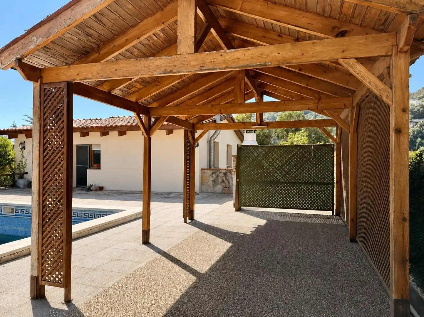 Terraza de Casa o chalet en venta en Bigues i Riells del Fai con Calefacción, Jardín privado y Terraza