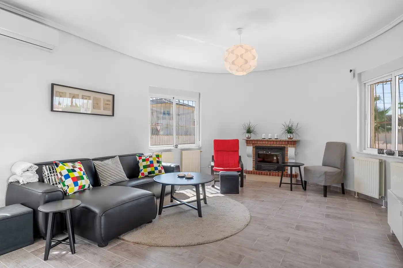 Sala de estar de Casa o chalet en venta en Rojales con Calefacción, Jardín privado y Terraza
