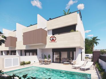 Bungalow con piscina en venta en Pilar de la Horadada ciudad