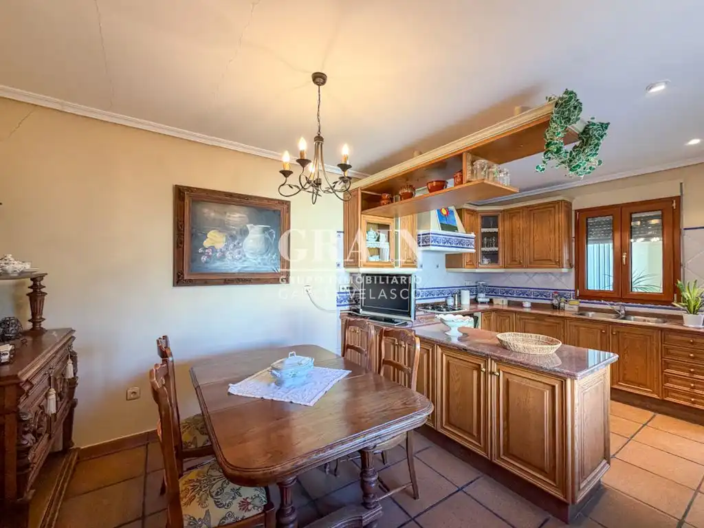 Kitchen of Detached homes for sale in Barrax  with Air Conditioner, Heating and Storage room