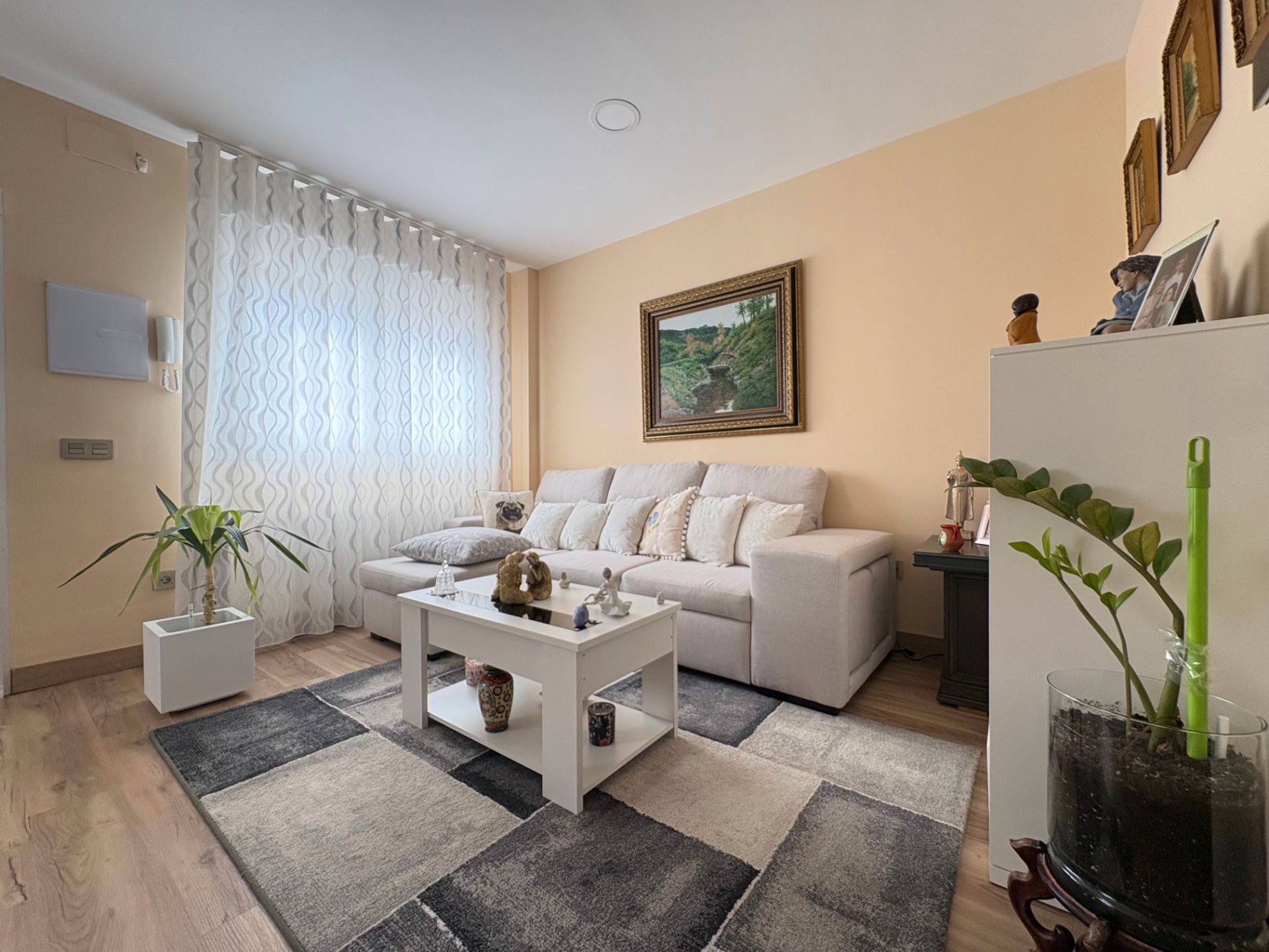 Sala d'estar de Casa o xalet en venda en Plasencia amb Aire condicionat i Calefacció