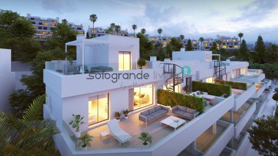Jardín de Apartamento en venta en Estepona con Aire acondicionado, Calefacción y Terraza