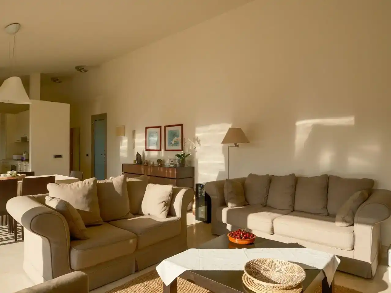 Sala de estar de Casa o chalet en venta en Altea con Aire acondicionado y Piscina