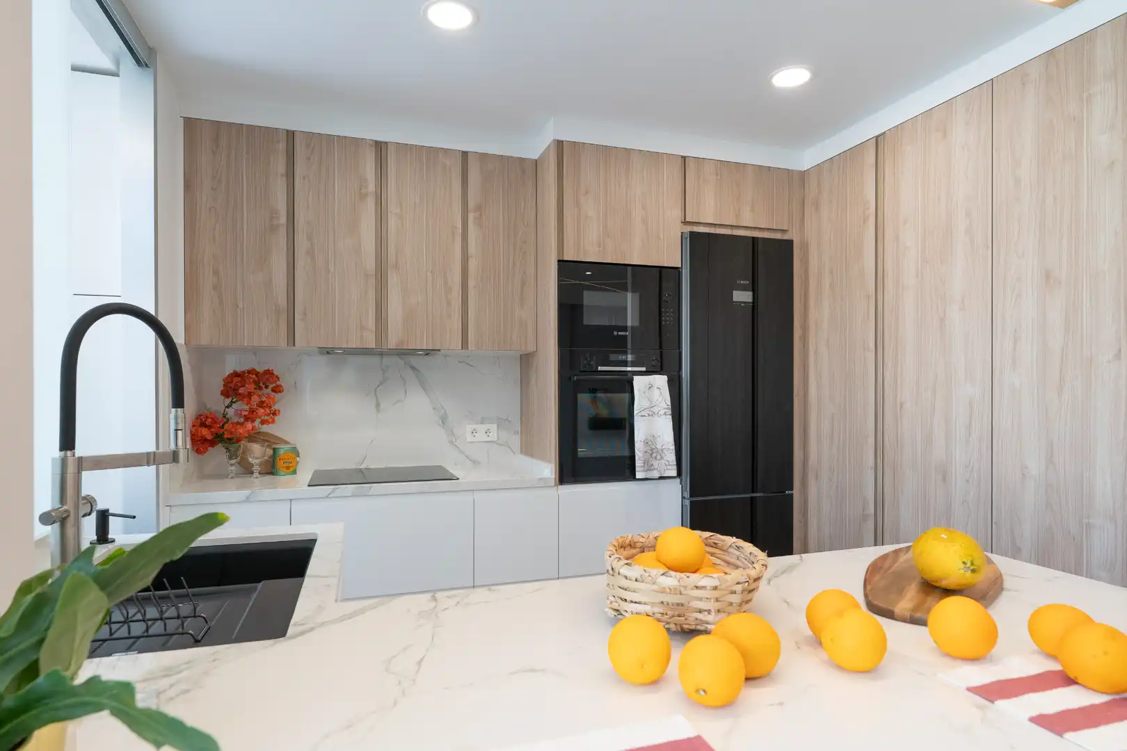Kitchen of Flat for rent in Santa Cruz de Tenerife  with Furnished, Oven and Washing machine