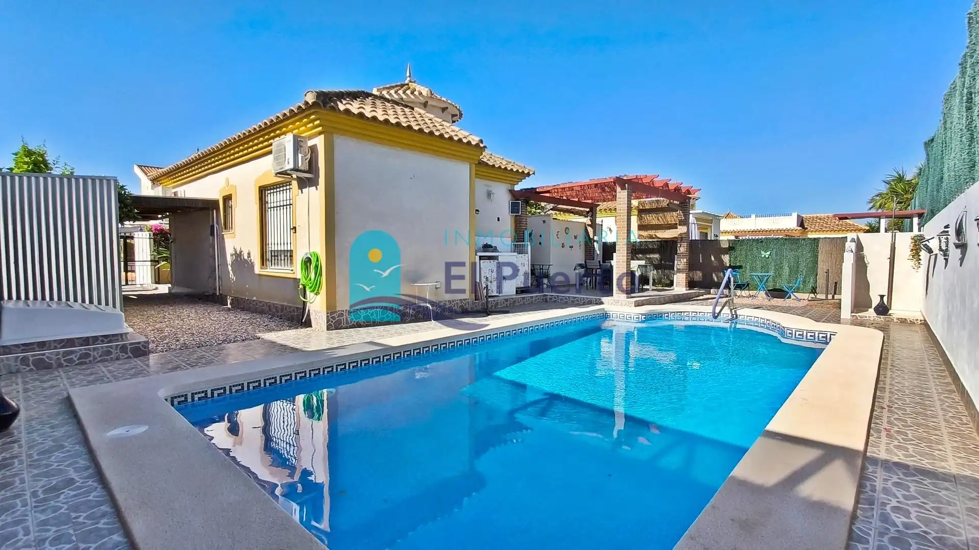 Piscina de Casa o chalet en venta en Mazarrón con Aire acondicionado, Calefacción y Jardín privado