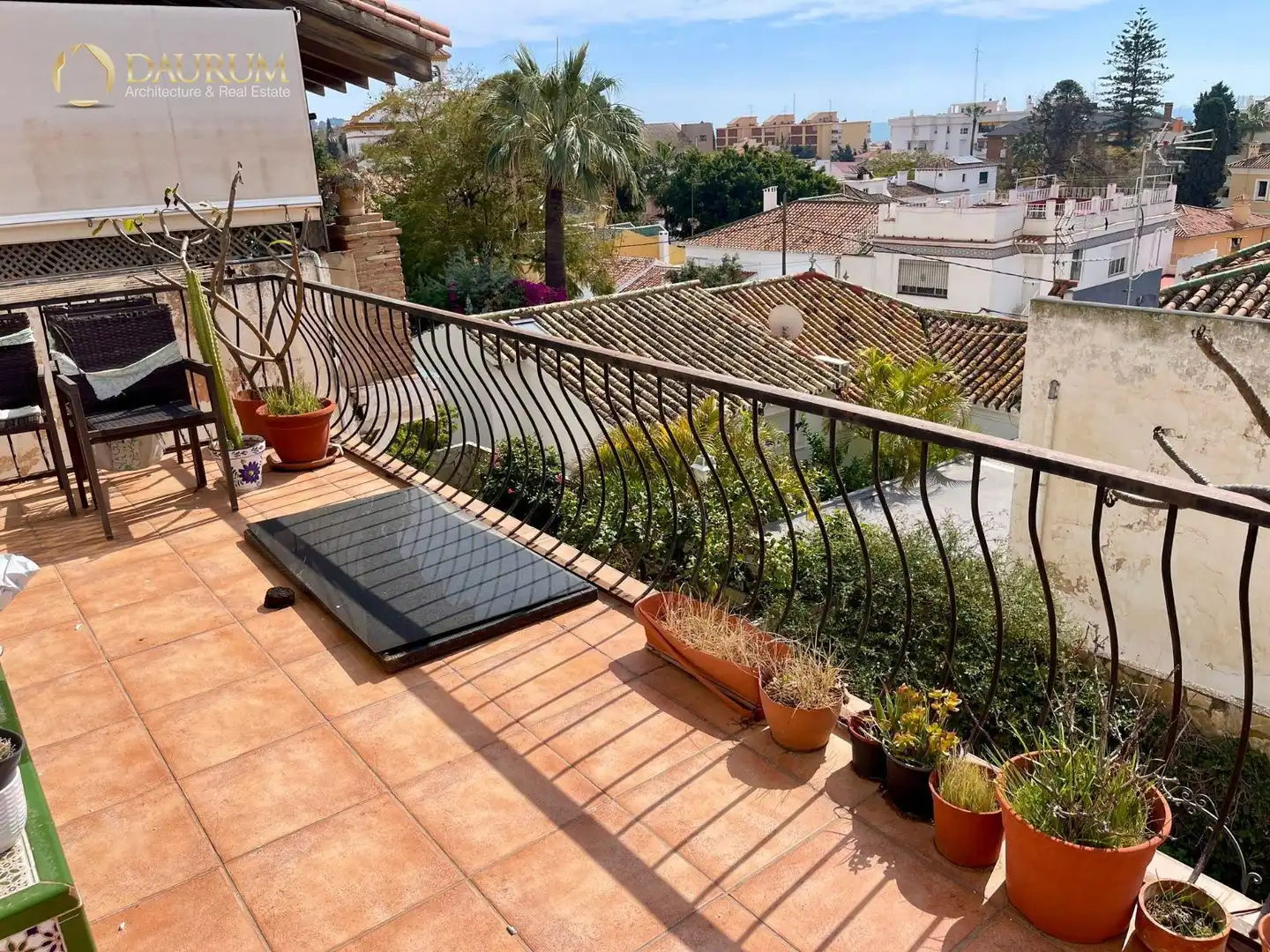 Terraza de Casa adosada en venta en Málaga con Jardín privado, Terraza y Trastero