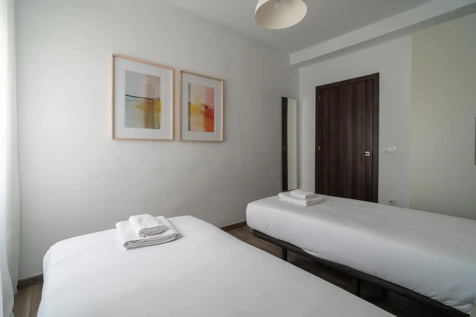 Bedroom of Flat for rent in Valencia  with Air Conditioner, Heating and Furnished