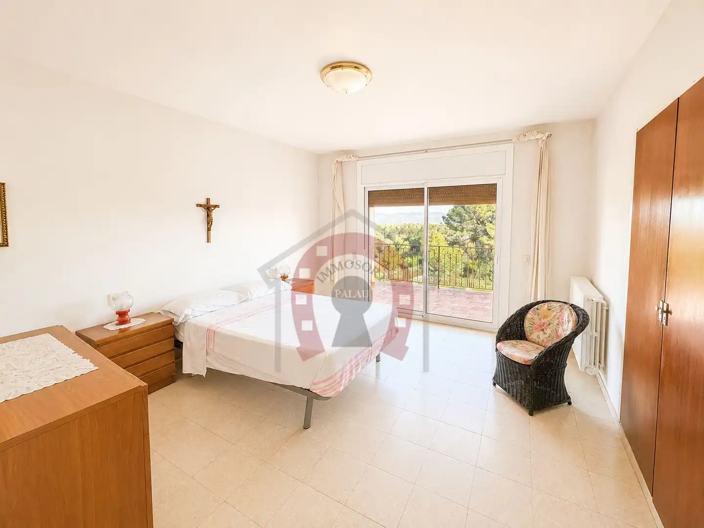 Dormitori de Casa o xalet en venda en Palau-solità i Plegamans amb Jardí privat, Terrassa i Piscina