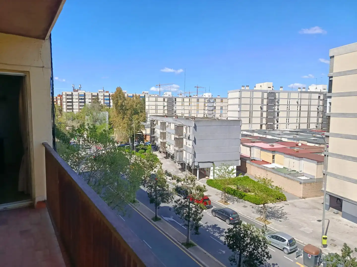 Vista exterior de Pis en venda en  Valencia Capital amb Aire condicionat, Moblat i Balcó