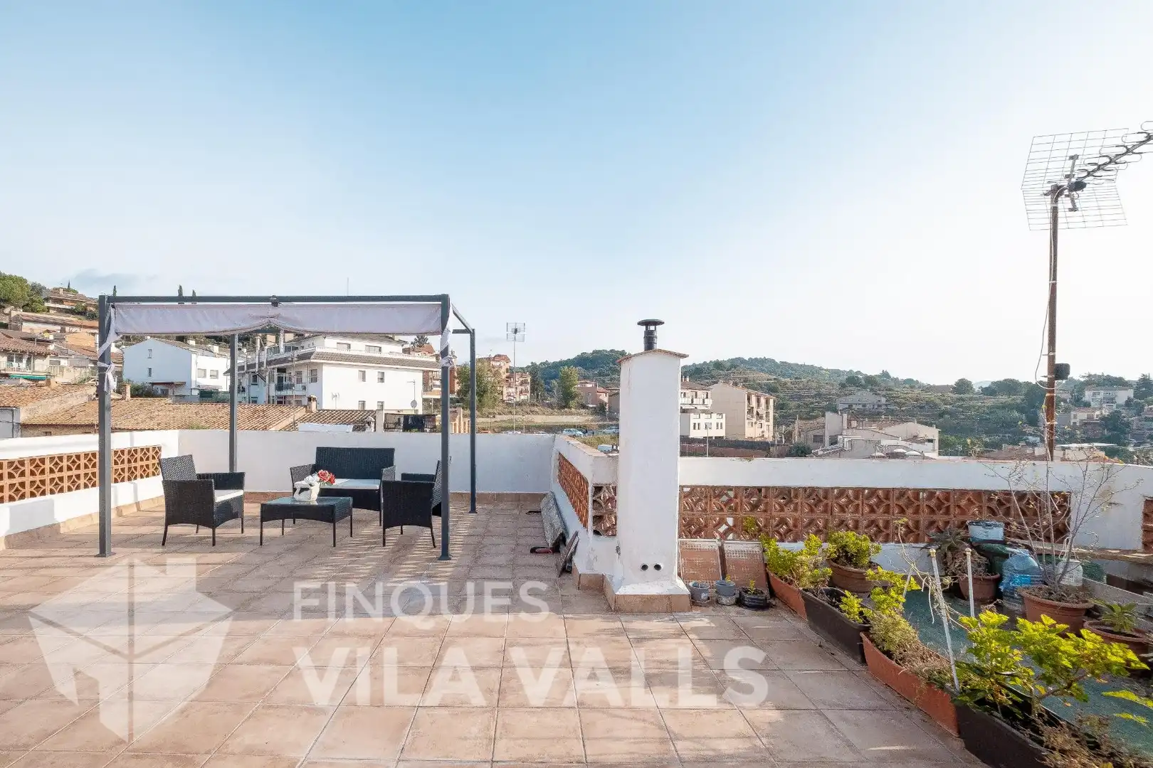Terraza de Ático en venta en Sant Feliu de Codines con Terraza y Amueblado