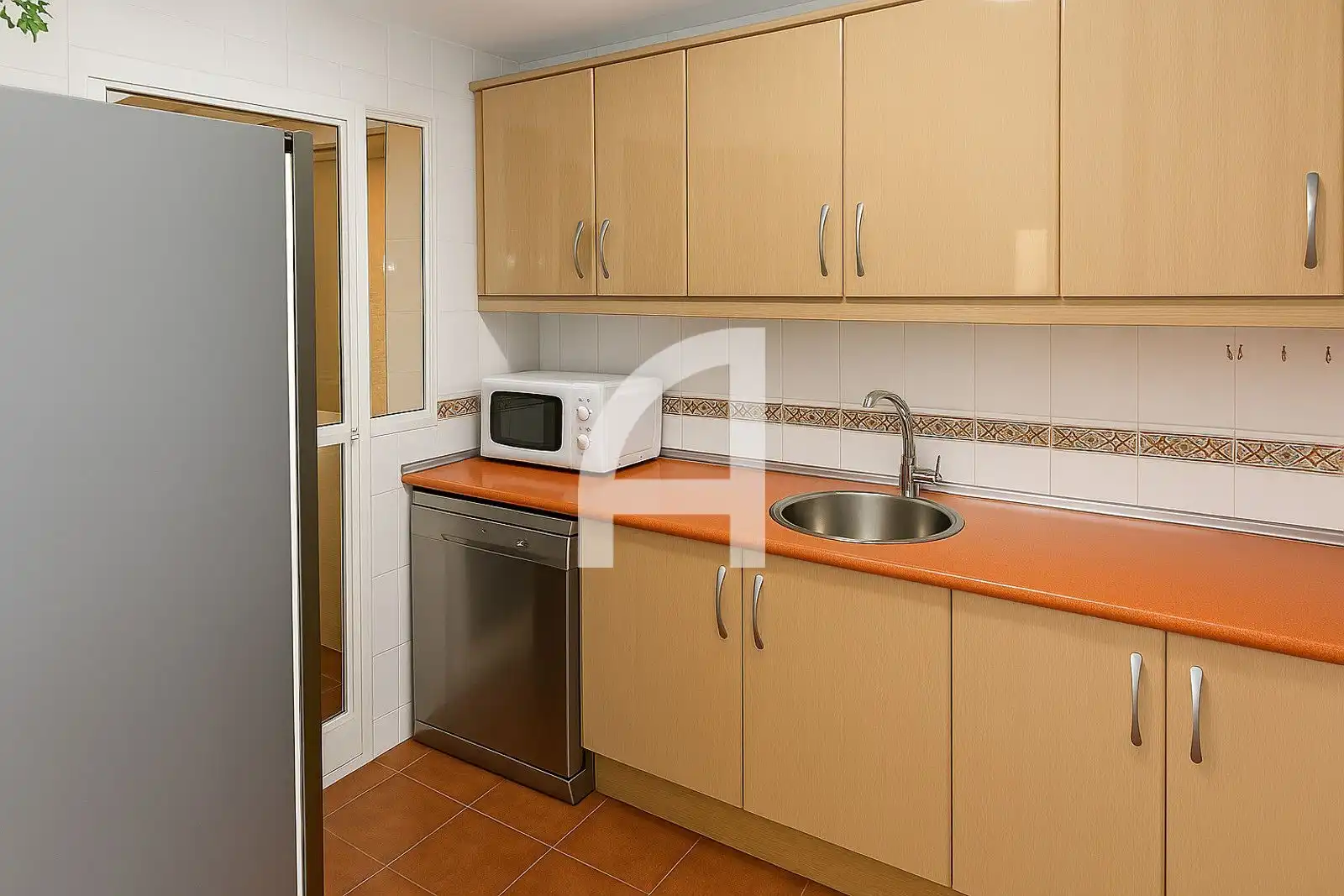 Küche von Wohnung zum Verkauf in Mijas mit Klimaanlage, Heizung und Terrasse