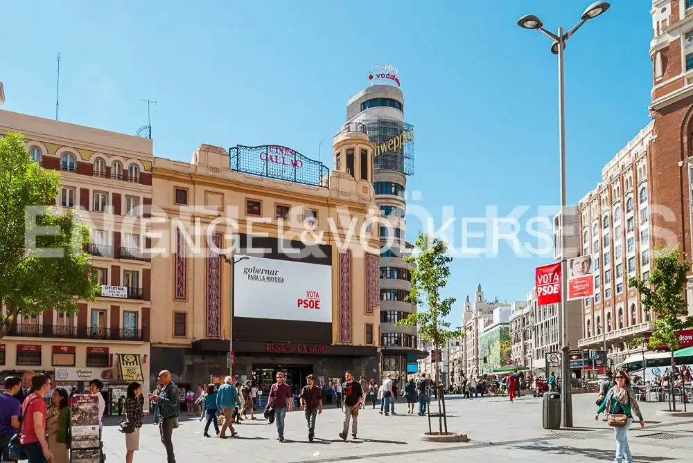 Exterior view of Flat for rent in Madrid  with Air Conditioner, Heating and Furnished