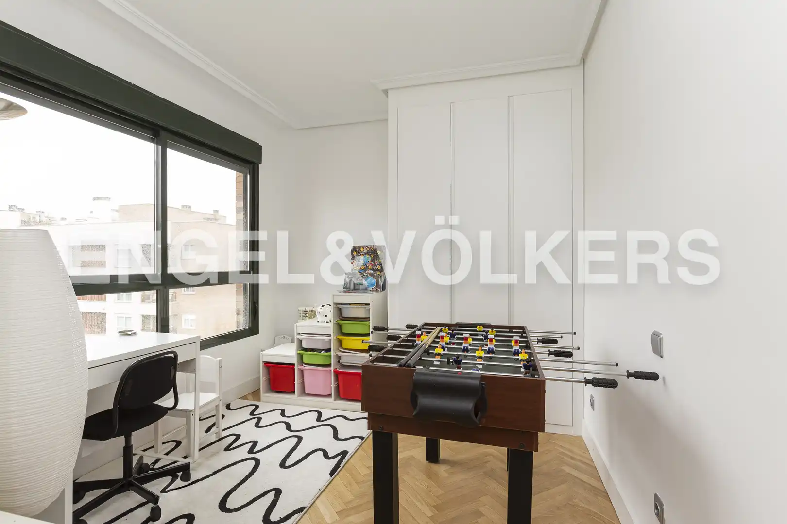 Bedroom of Attic for rent in Madrid  with Air Conditioner, Heating and Parquet flooring