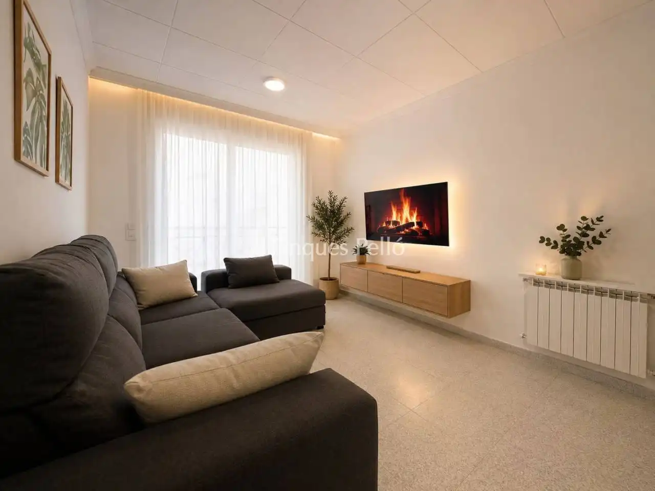 Sala de estar de Piso en venta en Sant Feliu de Guíxols con Calefacción, Terraza y Trastero