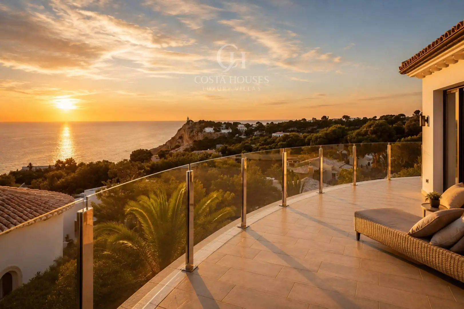 Terraza de Casa o chalet en venta en Jávea / Xàbia con Aire acondicionado, Calefacción y Jardín privado