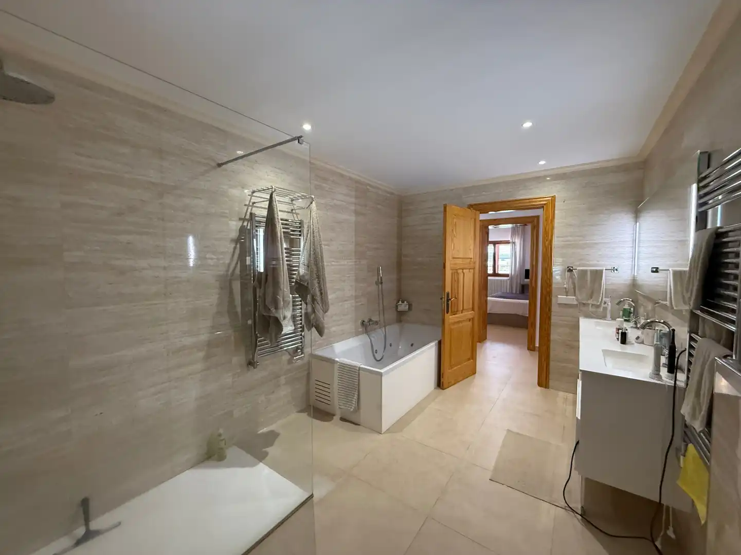 Bathroom of Houses for sale in Sant Joan de Labritja  with Air Conditioner, Heating and Terrace