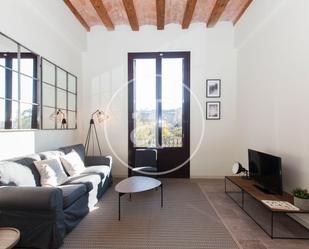 Living room of Flat to rent in  Barcelona Capital  with Air Conditioner, Heating and Terrace