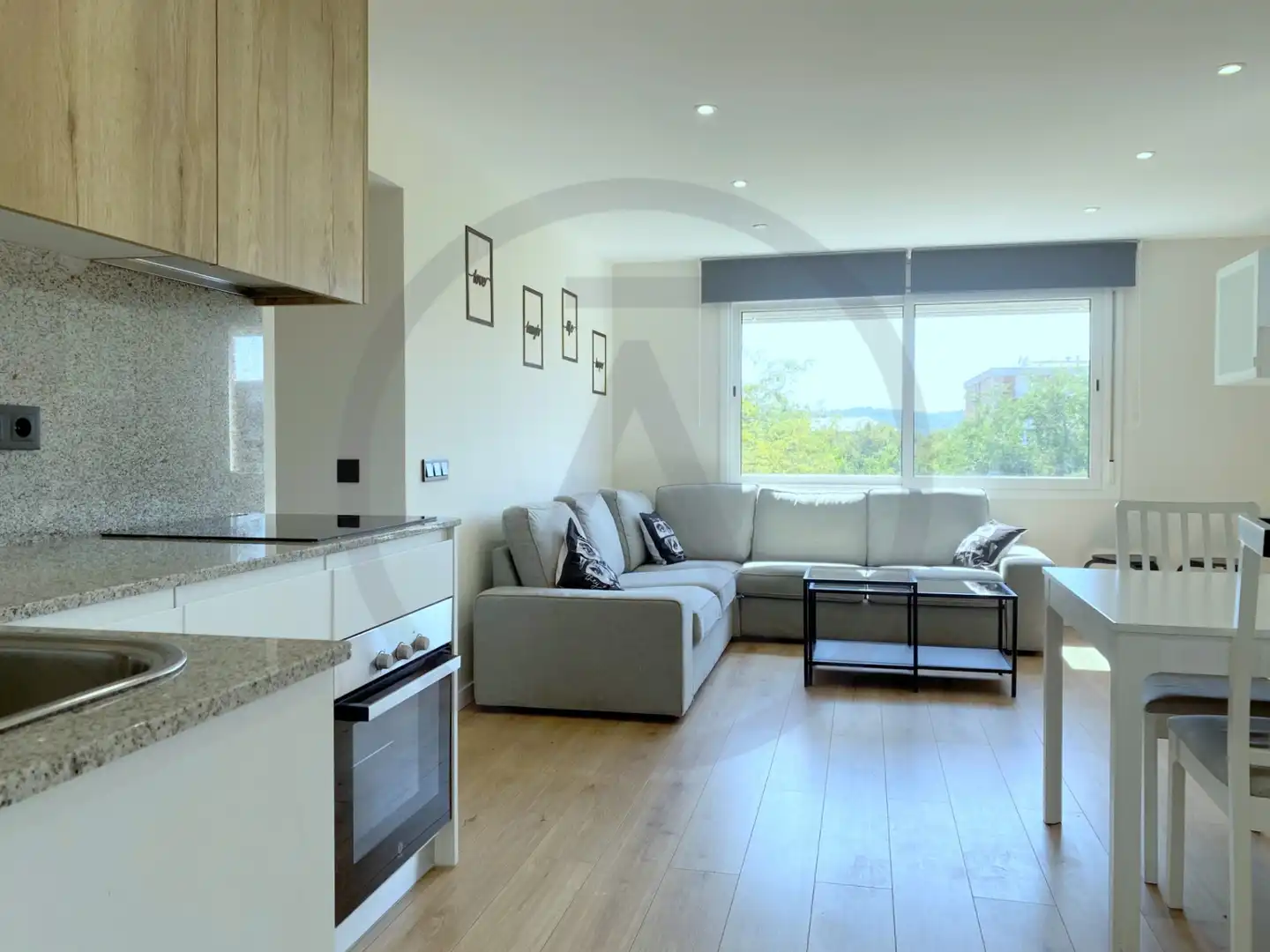 Sala de estar de Piso en venta en Terrassa con Aire acondicionado, Calefacción y Parquet