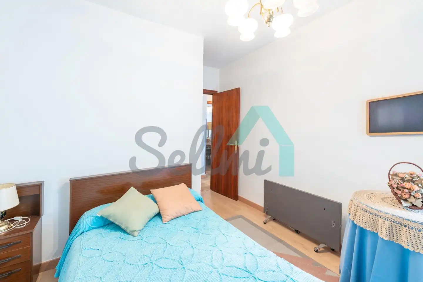 Bedroom of Flat for sale in Belmonte de Miranda  with Heating and Terrace