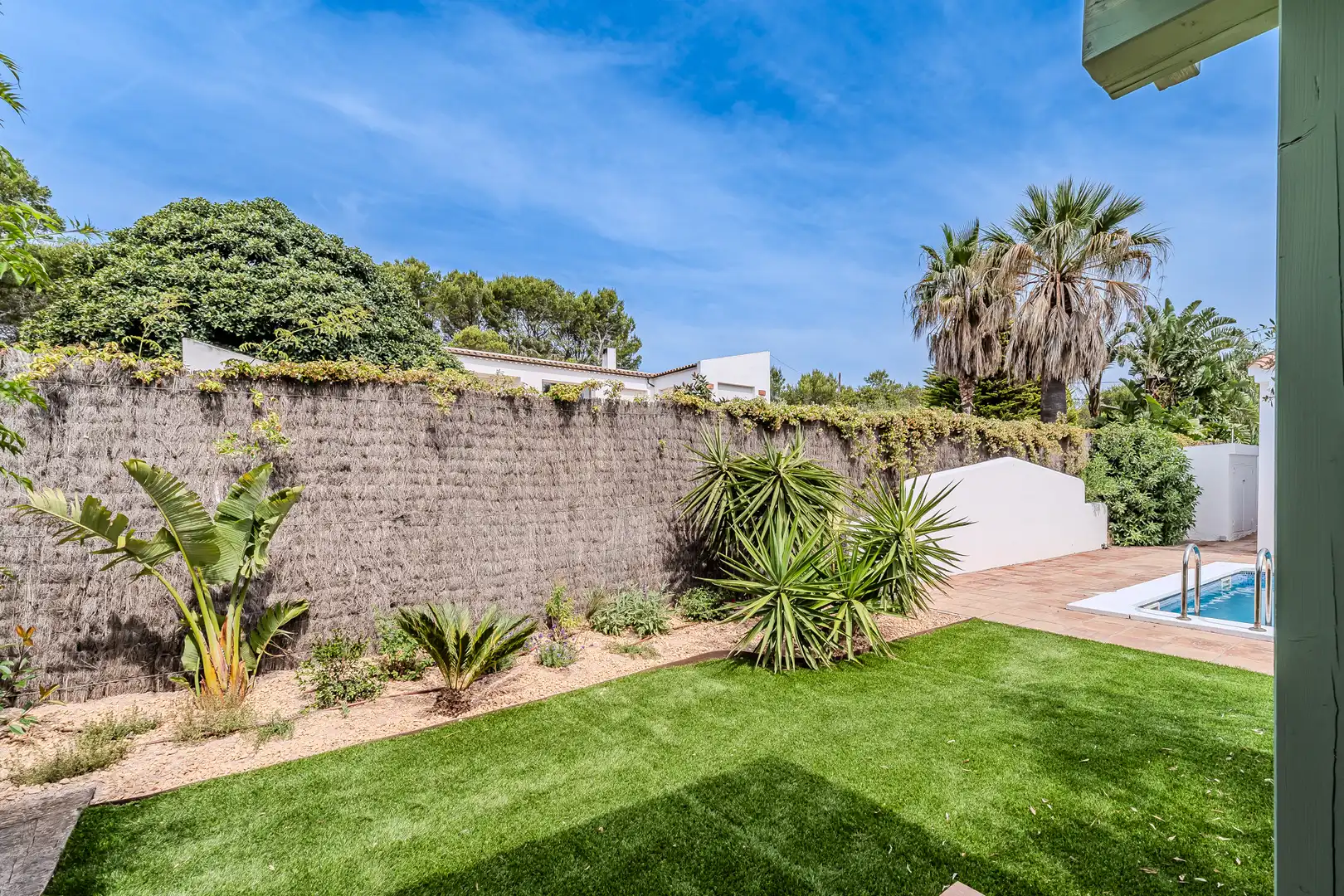Garden of Houses for sale in L'Ametlla de Mar   with Air Conditioner, Heating and Private garden