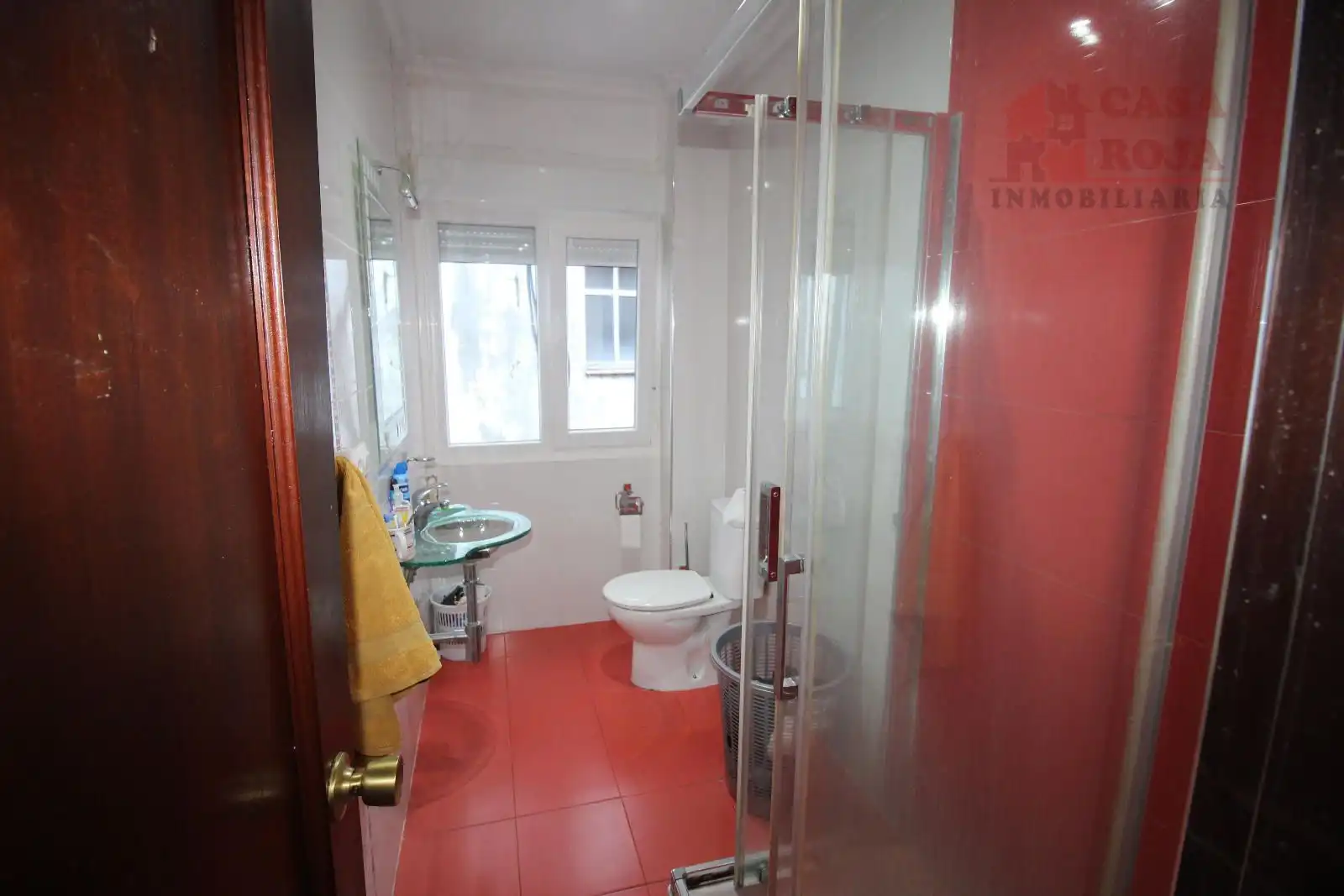 Bathroom of Flat for sale in Moaña  with Terrace, Storage room and Furnished