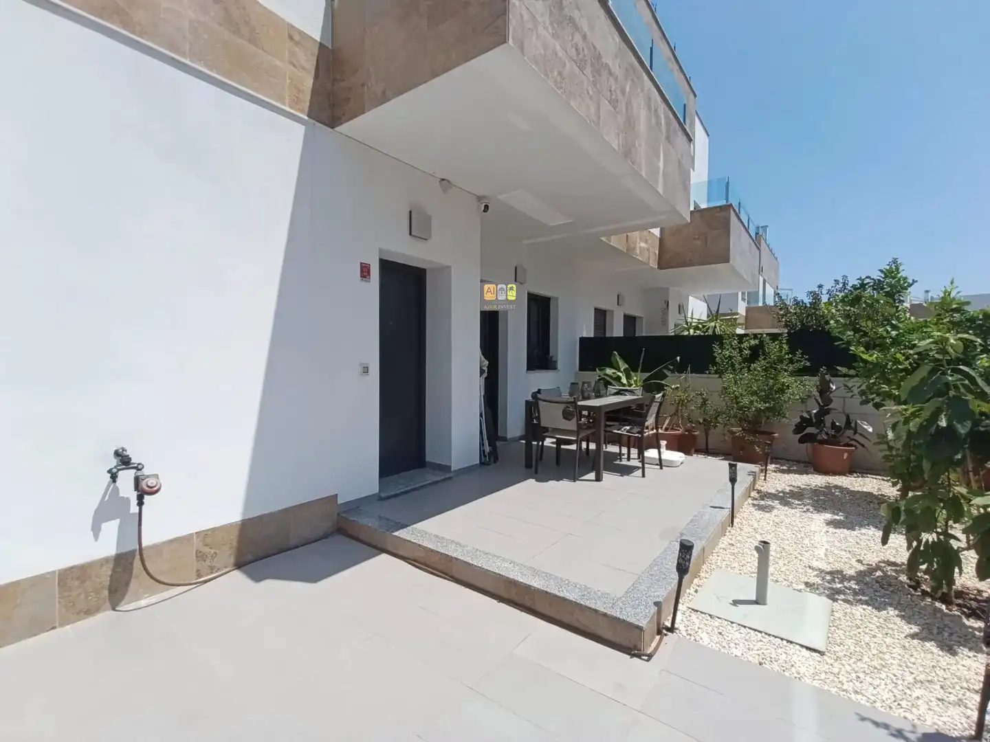 Terrassa de Casa adosada de lloguer en Polop amb Aire condicionat, Calefacció i Jardí privat