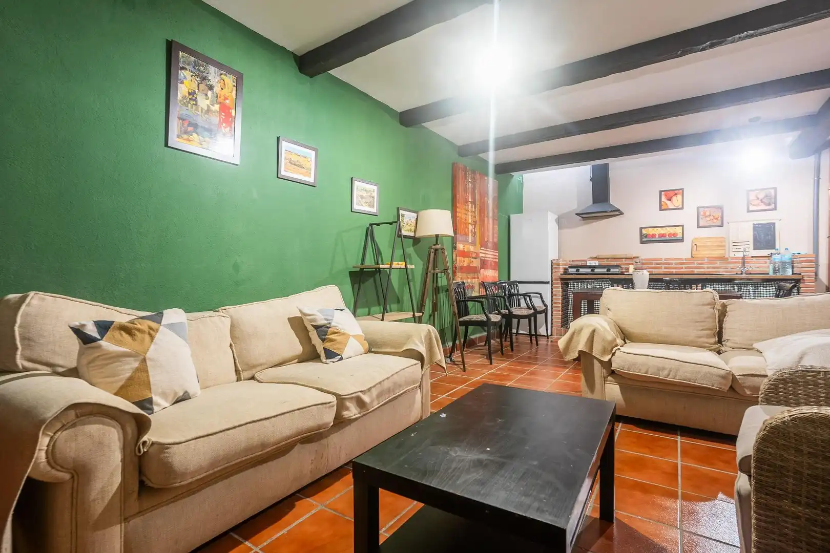 Sala d'estar de Casa adosada en venda en Los Molinos - Villa Blanca