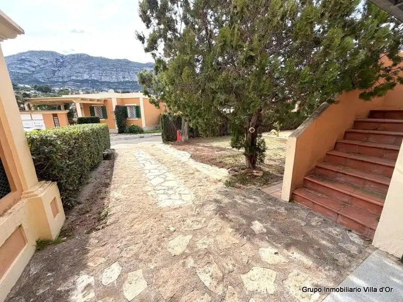 Exterior view of Detached homes for sale in Dénia  with Air Conditioner, Terrace and Community pool